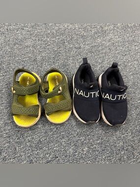 Toddler Boys Bundle Lot of Shoes Size 7